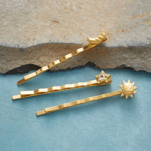 COSMOS HAIRPINS, SET OF 3 view 1