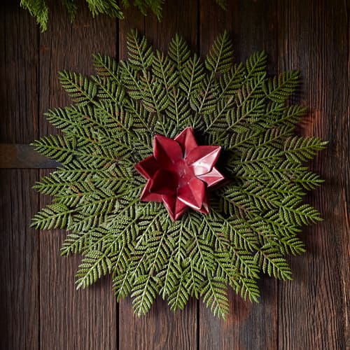 STARRY PINES WREATH view 1