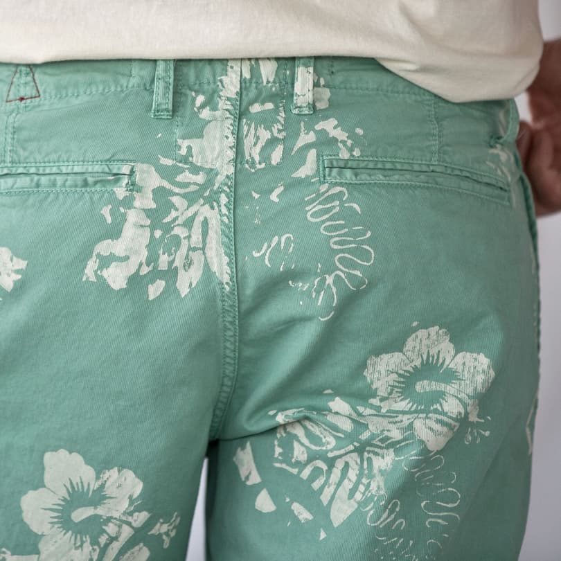 ST. BARTS HIBISCUS PINWALE SHORTS view 2