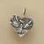 STERLING SILVER ANGEL HEART CHARM view 1