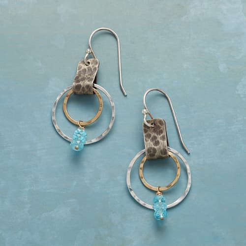ECLIPSED APATITE EARRINGS view 1