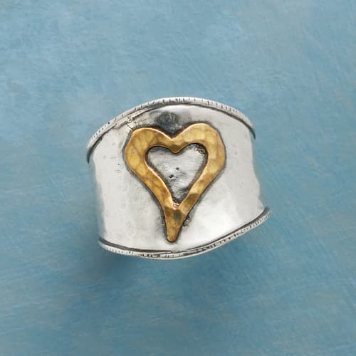 HEART OF GOLD RING view 1