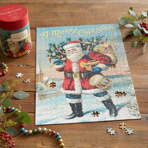 Vintage Santa Puzzle
