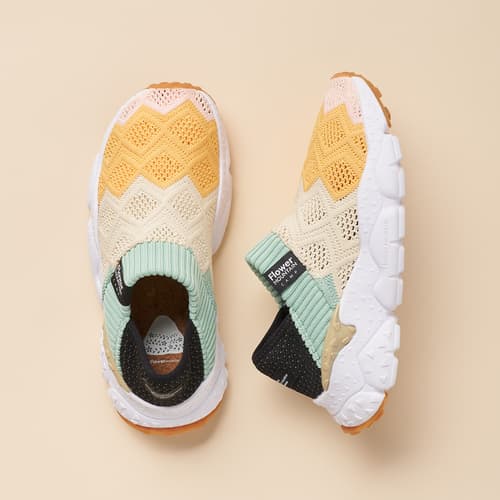 Style Camp Slip On Sneakers View 2Taupe-Multi