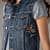 BLOOMING EAGLE DENIM VEST BY DRIFTWOOD view 2