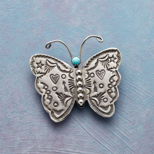 TIMELESS COMPANION BUTTERFLY PIN view 1