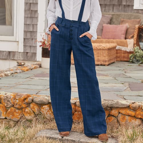 Rosaville Suspender Pants - Petites View 8MIDNIGHT