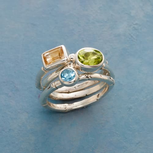 SHARED ROOTS RING TRIO view 1