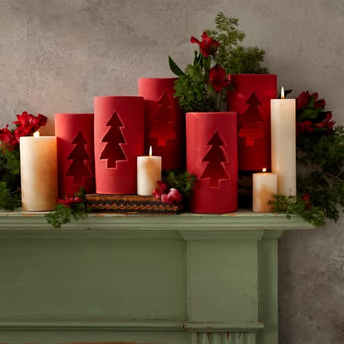 Red Forest Luminary Set