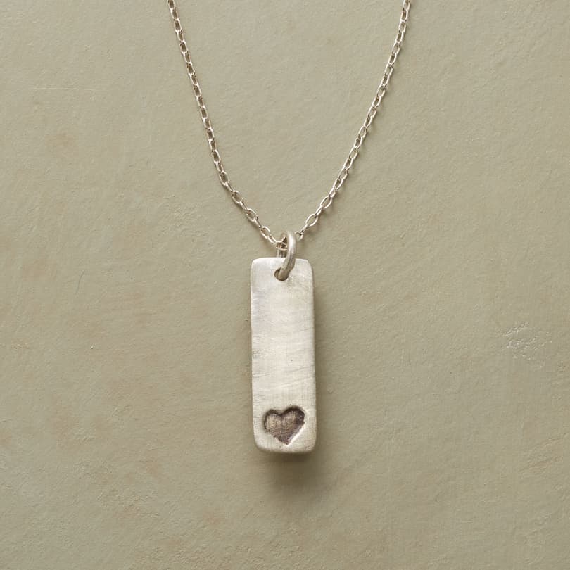 TINY HEART, BIG LOVE NECKLACE view 1