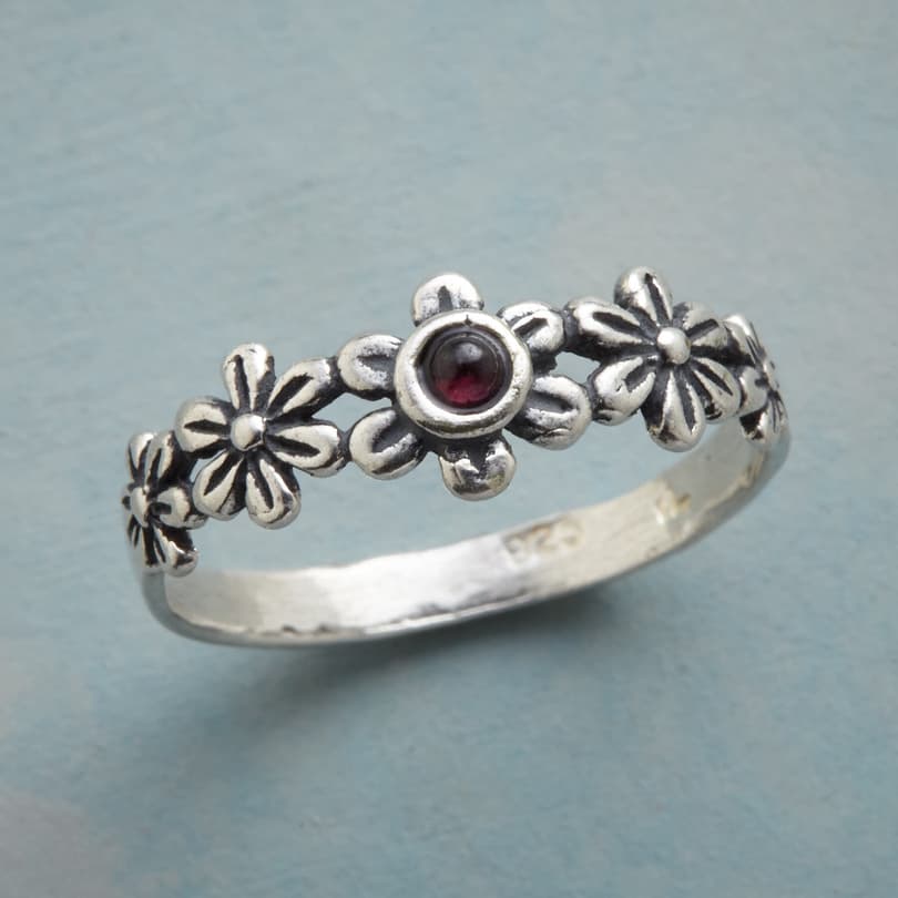PASSION FLOWER RING view 1