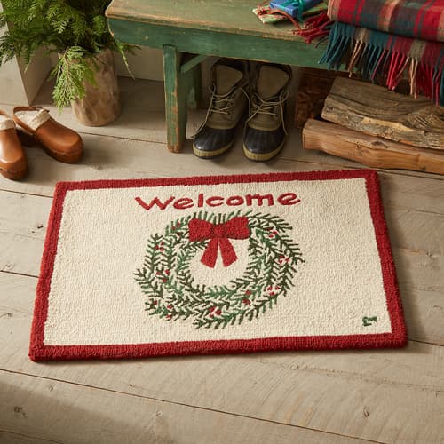 Welcome The Holidays Rug