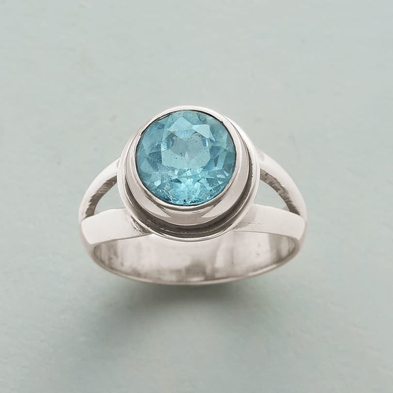 GLACIAL BLUE RING view 1