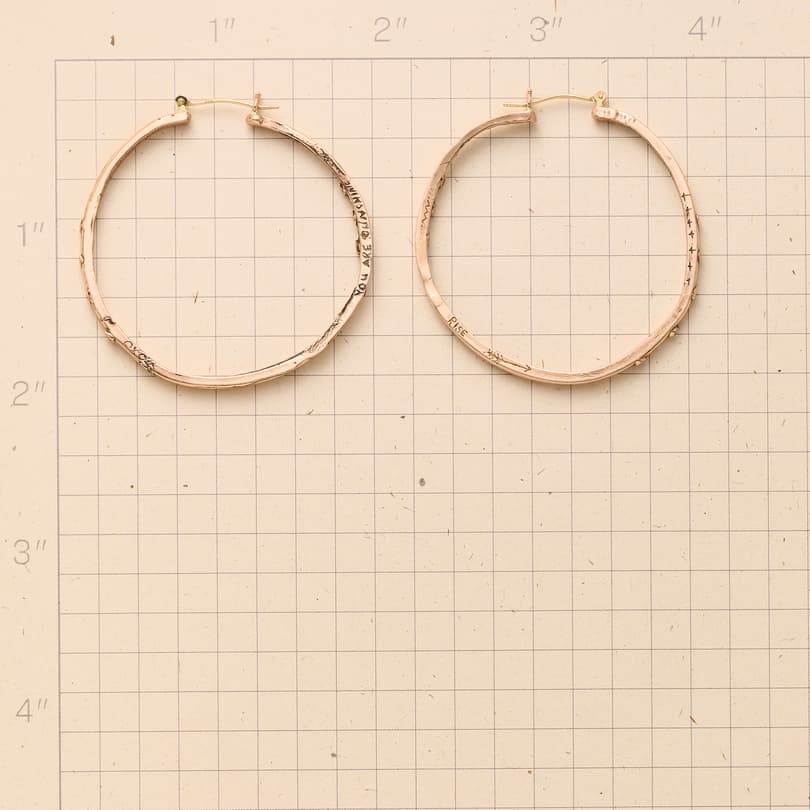 Redefined Diamond Hoops View 2