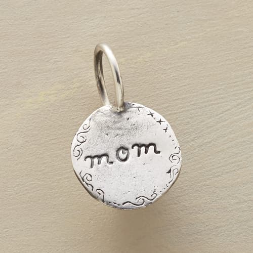 STERLING SILVER I LOVE YOU MOM CHARM view 1