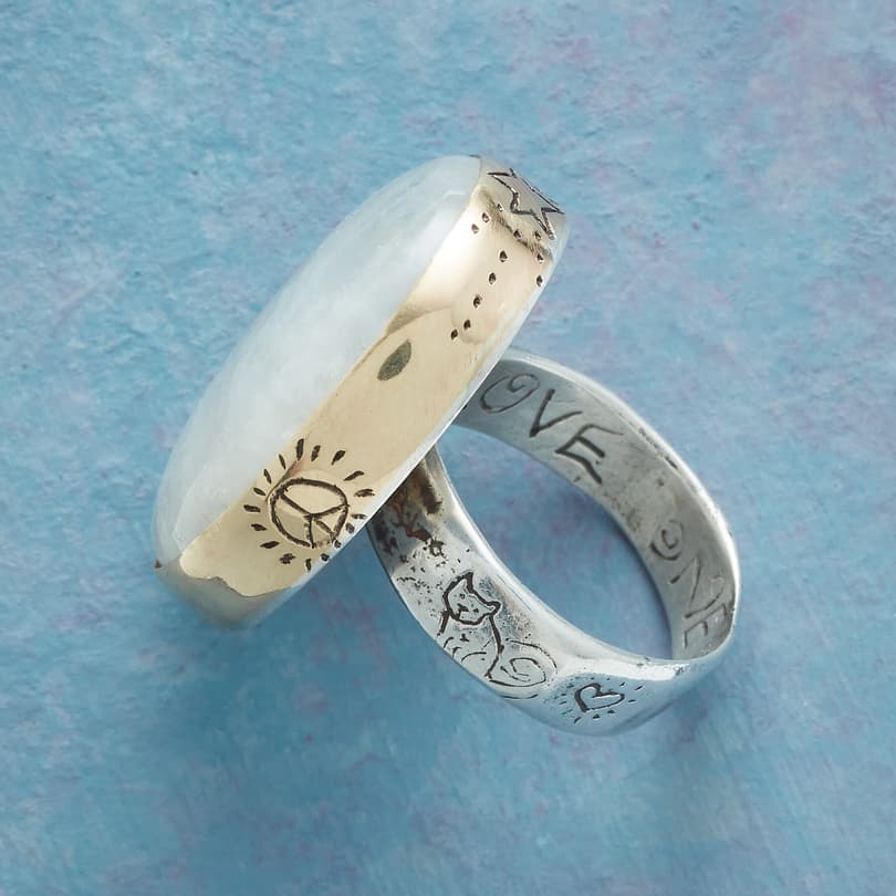LOVE ONE ANOTHER RING view 2