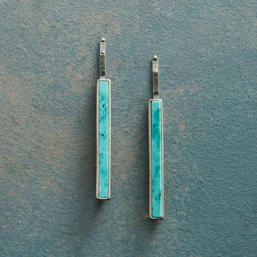 Turquoise Bobby Pins View 1