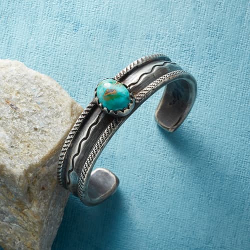 Turquoise Showcase Cuff View 1
