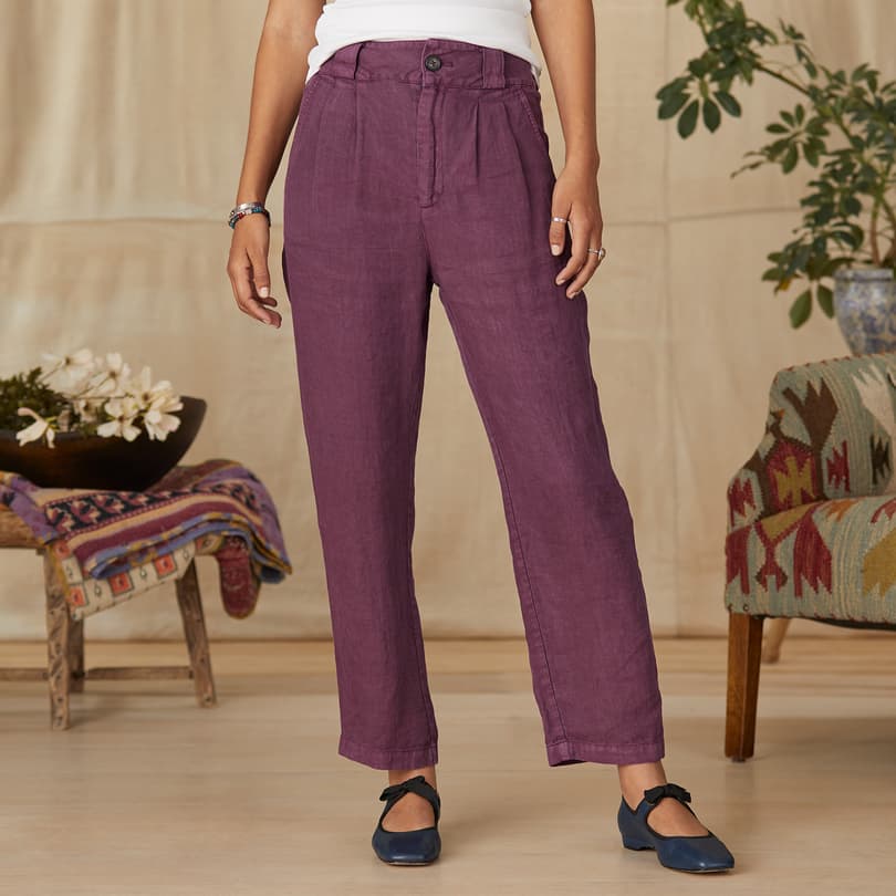 Adelaide Linen Pants View 3