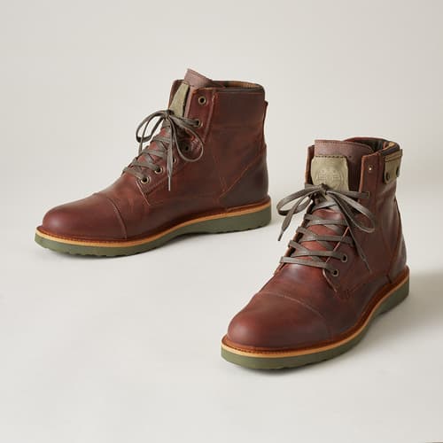 WARWICK BOOTS view 1 RED/BROWN