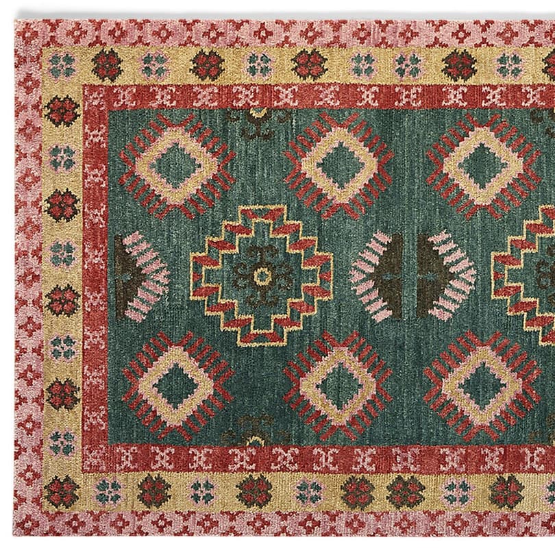 ALPANA HAND-KNOTTED RUG - LG view 1
