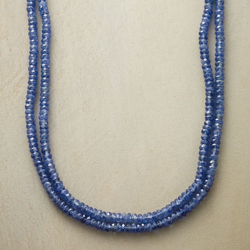 DOUBLE UP SAPPHIRE NECKLACE view 1
