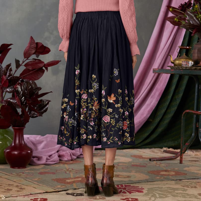 Romantic Roses Skirt, Petite View 3