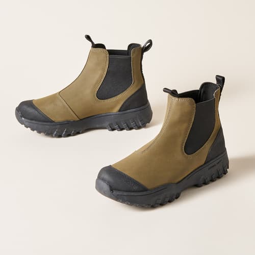 Magda Rubber Chelsea Boots View 6Olive