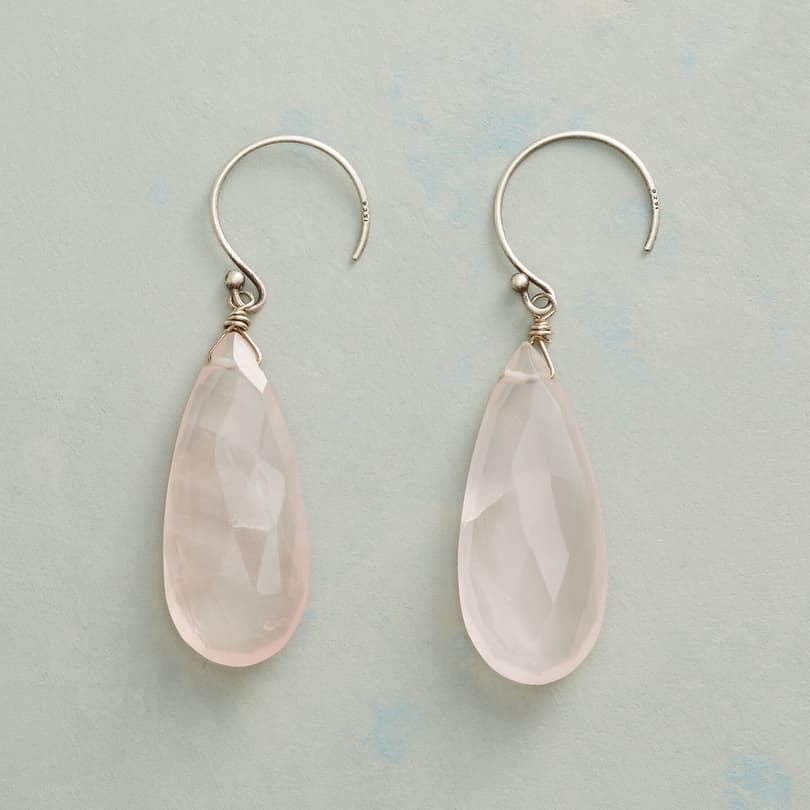 ROSY DROPLETS EARRINGS view 1