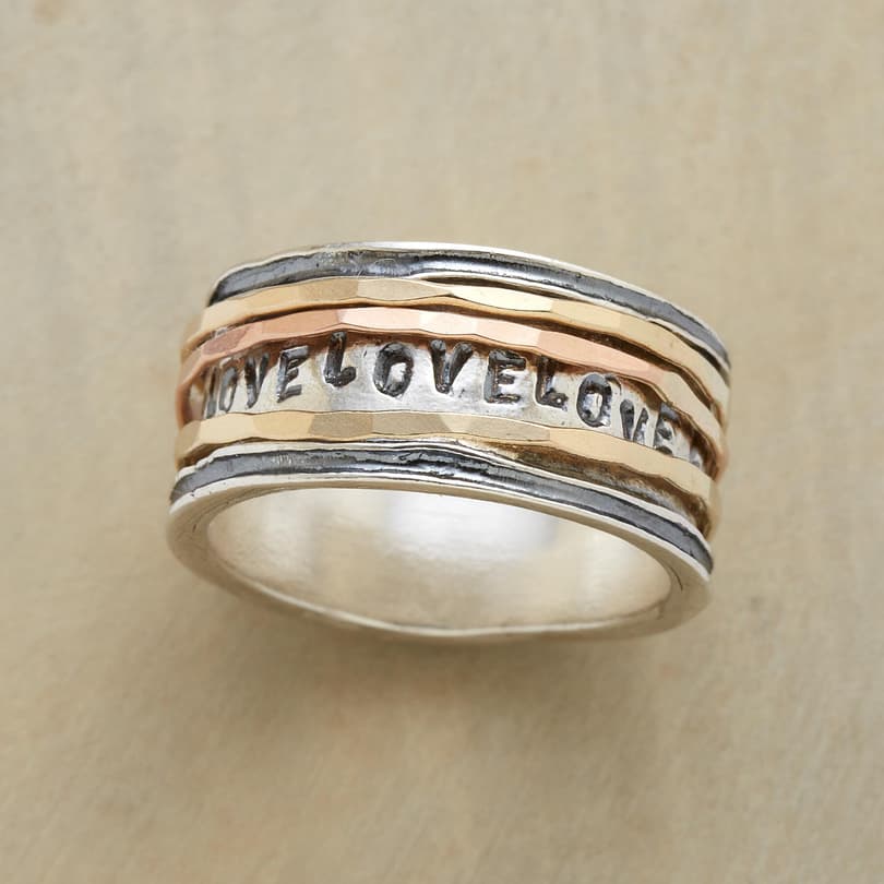 LOVE GOES ROUND RING view 1
