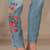 Jackie Floral History Jeans View 6