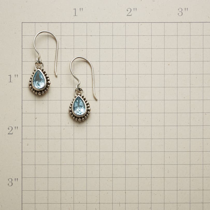BLUE SPARKS EARRINGS view 1