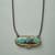 MODERN MIX TURQUOISE NECKLACE view 1