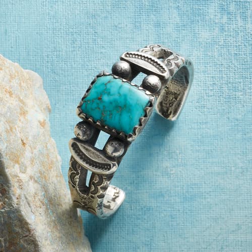 Continental Divide Turquoise Cuff View 1