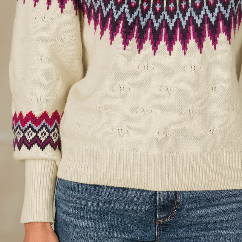Eloise Fairisle Sweater, Petite View 5