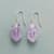 LILAC ALLURE EARRINGS view 1