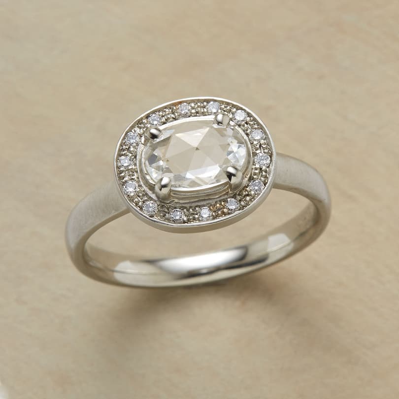 SHOWSTOPPER WHITE SAPPHIRE RING view 1