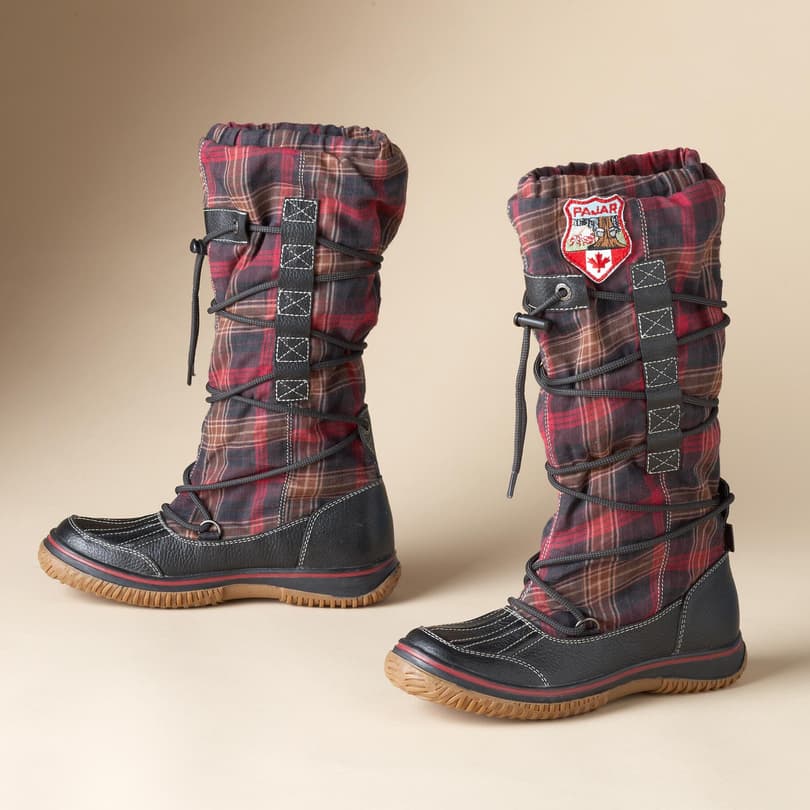 HIGHLANDER PLAID BOOTS BY PAJAR view 1