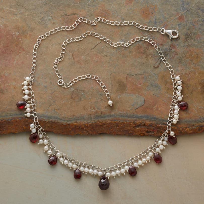 GARNET VICTORY NECKLACE view 1