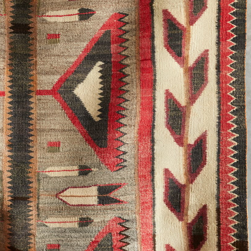 1920s Navajo Teec Nos Pos Weaving View 2