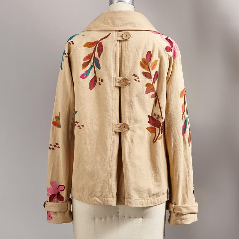 ARTISTS EMBROIDERED SWING JACKET view 1