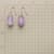 LILAC ALLURE EARRINGS view 1