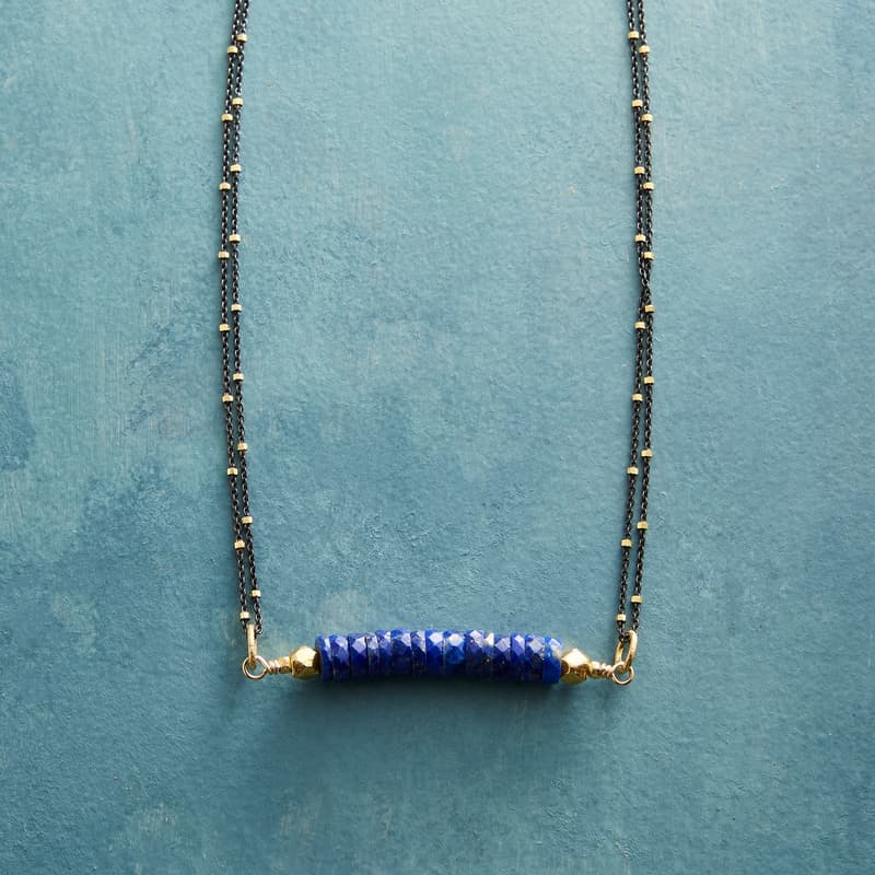 Relaxed Lapis Necklace View 1