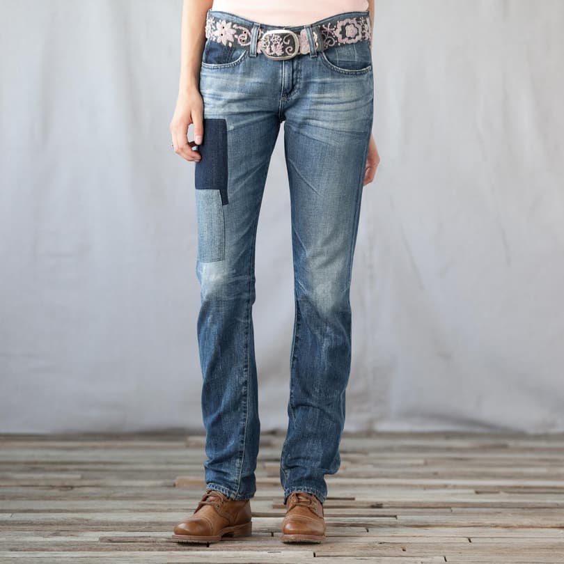 AG PIPER PATCHWORK JEANS view 1