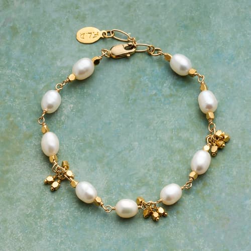 Pitter Patter Pearl Bracelet View 1