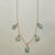 DROPS OF APATITE NECKLACE view 1