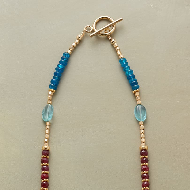 RUBY BLUES NECKLACE view 2