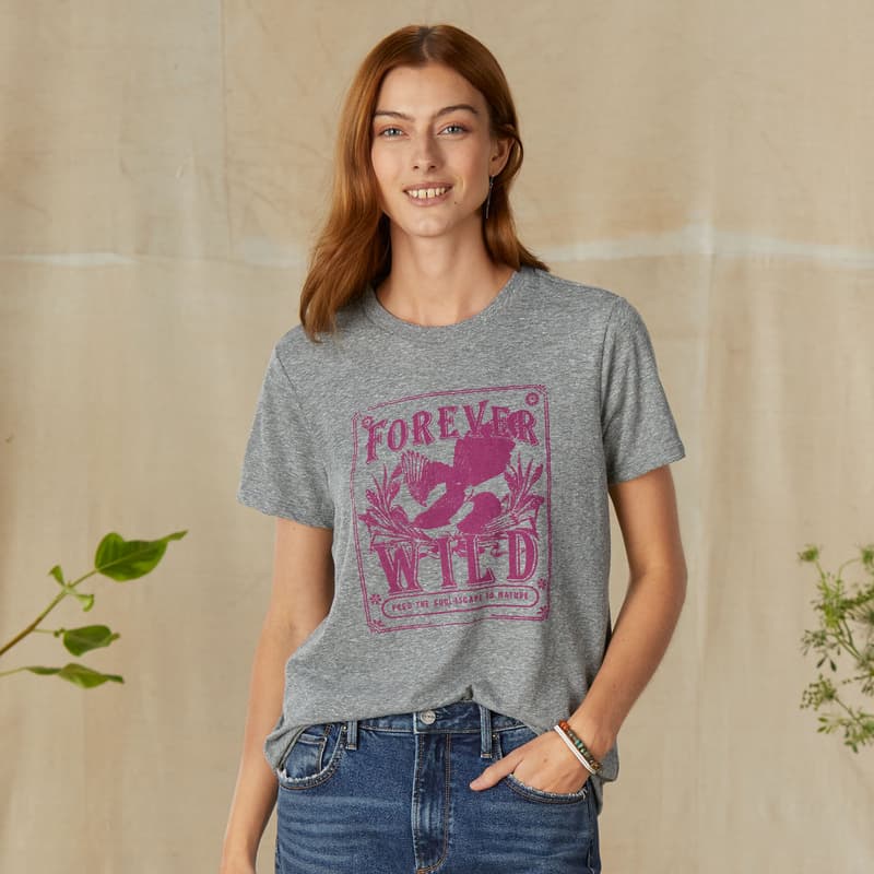 Forever Wild Tee View 5Heather-Gray