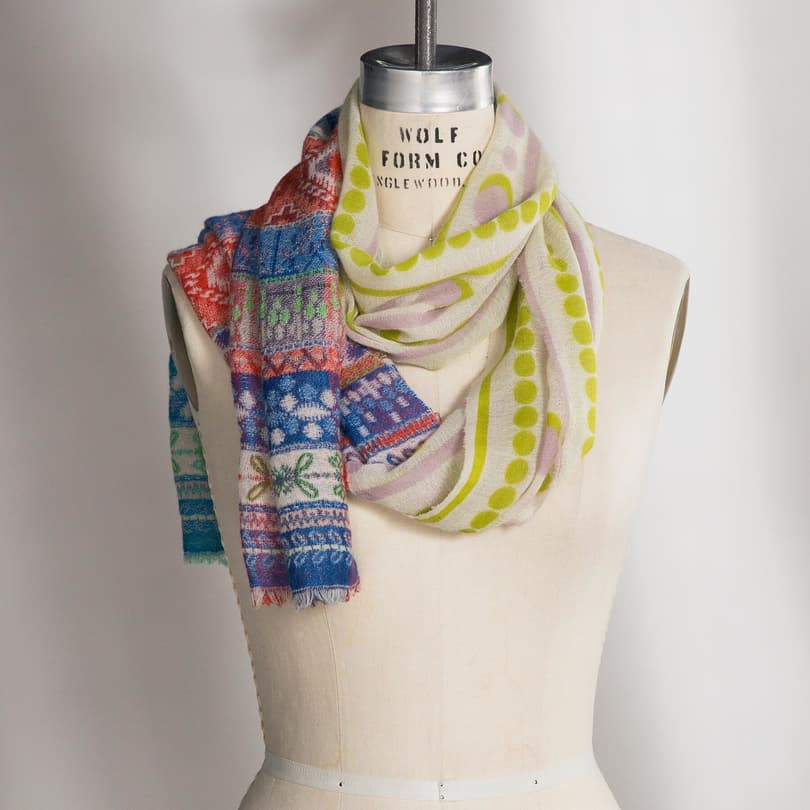FABRIC OF LIFE SCARF view 1 MULTI