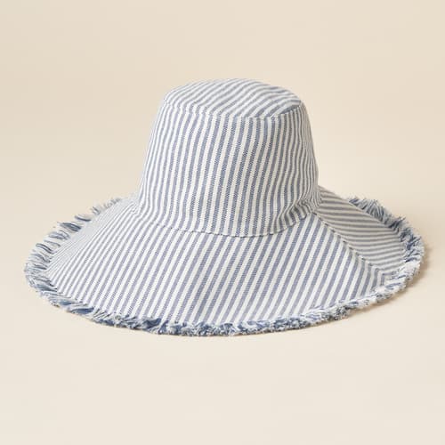 Diani Bucket Hat View 4Navy-Stripe
